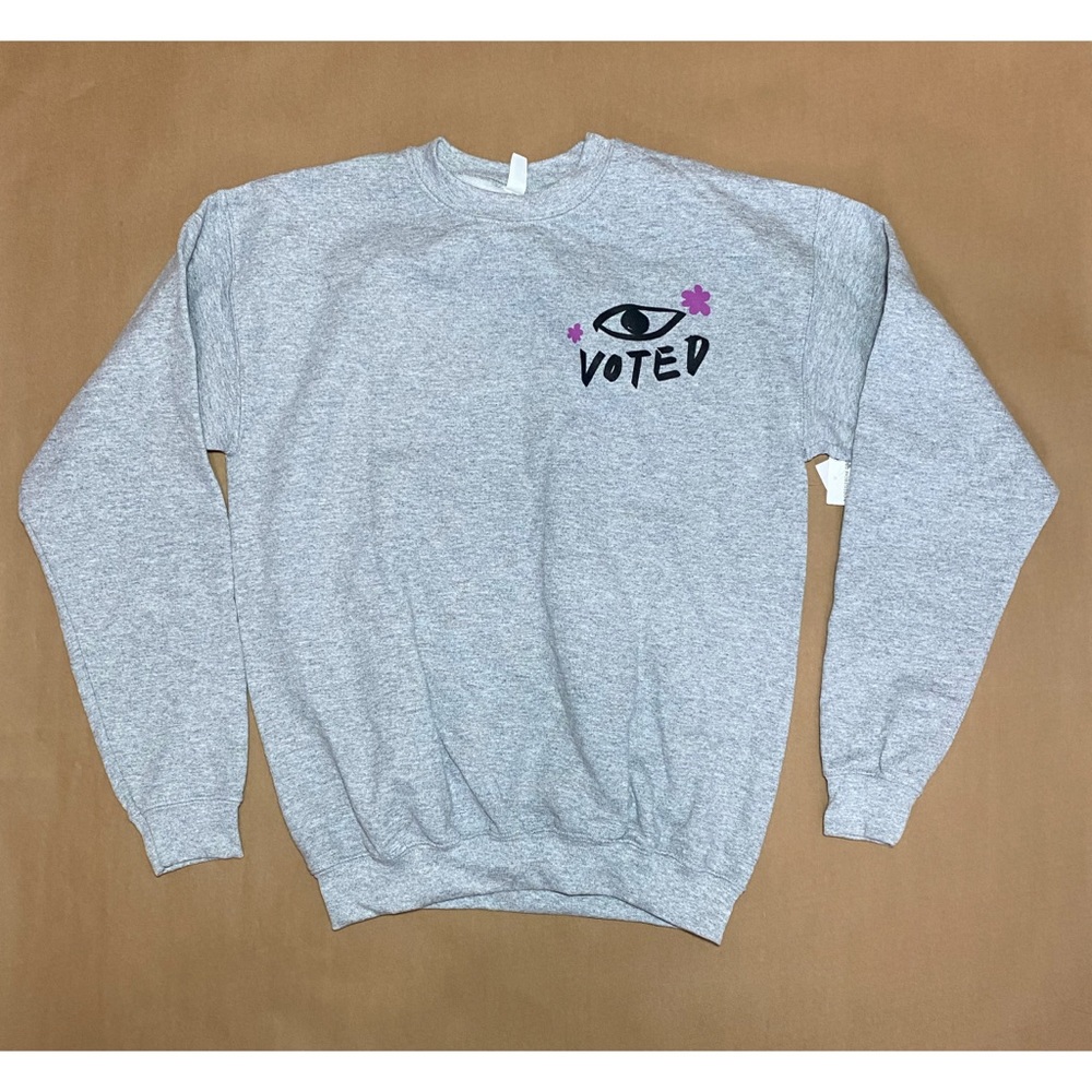 Bp grey eye voted sweatshirt size XS